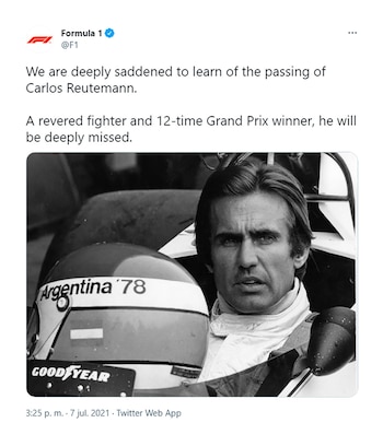 Despedidas a Reutemann