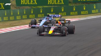 Checo Pérez logró superar a