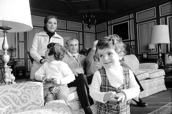 Sha de Persia Reza Pahlevi y Farah Diba