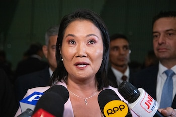 El primer grupo del debate incluye a López Aliaga, Keiko Fujimori y Marisol Pérez Tello