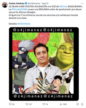 Alfonso 'N' Obregón recibe segunda