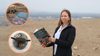 Estratégicamente ubicado entre el río Cañete y el océano, su entorno favoreció el desarrollo agrícola y comercial. (Composición: Infobae / fotos: Paula Elizalde)