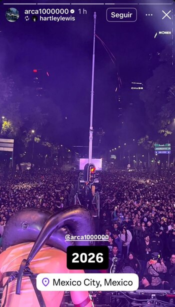 El show de Arca destacó por su originalidad (Ig/arca1000000)