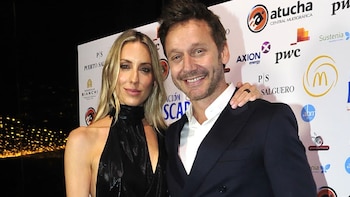 Benjamin Vicuña y su novia