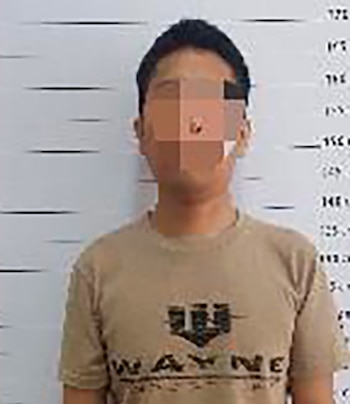 A.C. tras ser detenido, en