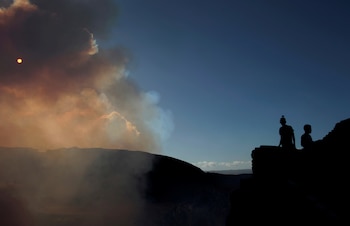 El volcán Masaya registra más