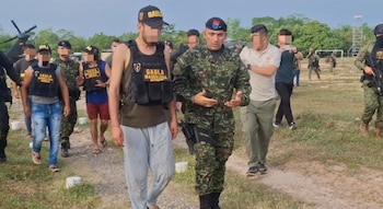 Liberación de 8 personas secuestradas en el Catatumbo - crédito Ejército Nacional