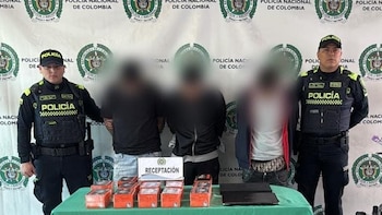 Capturaron a tres delincuentes y recuperaron material hurtado en una vivienda en el sur de Bogotá: así fue el operativo