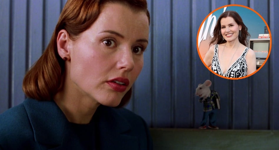 La presencia de Geena Davis en la premiere de Netflix generó comentarios por su apariencia juvenil a los 70 años. (Composición fotográfica/Netflix/IMDb)
