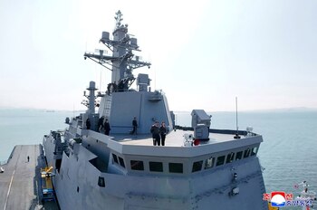 Kim Jong-un y su hija