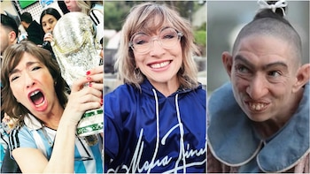 La actriz de American Horror Story fanática de Argentina y La Mona Jiménez: “Lo abracé y le confesé mi amor”