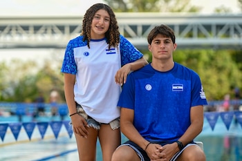 La clasificación de Yohamy Flores y Niccolo Pilenga a Dakar 2026 motiva a otros jóvenes atletas salvadoreños a perseguir el sueño olímpico. (Foto: Comité Olímpico de El Salvador)