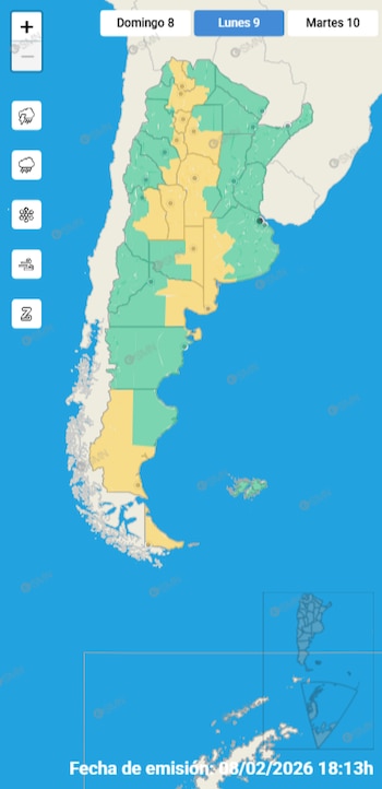 El noreste de Río Negro,