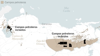 EE. UU. quiere el petróleo de estos 17 campos en Venezuela