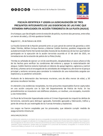 La justicia identificó a los