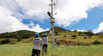 Electrificación rural.