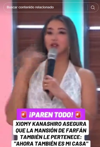 Xiomy Kanashiro reafirma su vínculo con Jefferson Farfán y genera polémica con inesperada declaración. Captura: América Hoy.