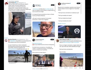 Algunos de los influencers y