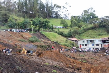 El Ideam mantiene alertas por lluvias y deslizamientos en los piedemontes y en amplias zonas de la región Andina, especialmente en Cundinamarca, Boyacá, Santander, Chocó, Valle del Cauca y Cauca - crédito Gobernación de Nariño/EFE