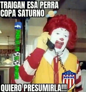 Burlas por la derrota del