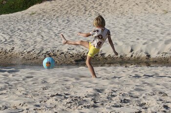 Mochi Andino, de cinco años,