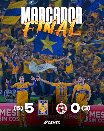 Los Tigres aniquilaron a los