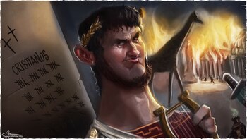 Otro personaje fue Nerón, quien