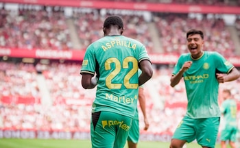 El árbitro incluyó en el acta el gesto de Yaser Asprilla y el Comité de Disciplina aplicó una sanción de hasta 3.000 euros y amonestación-crédito @yaser_asprilla_10/Instagram