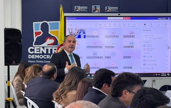 Centro Democrático se reunió para cerrar filas en apoyo a Abelardo de la Espriella