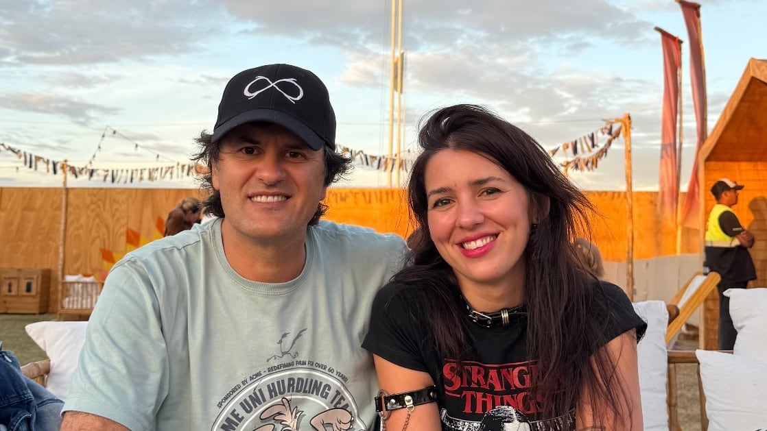 Ciro y Luli en Lollapalooza