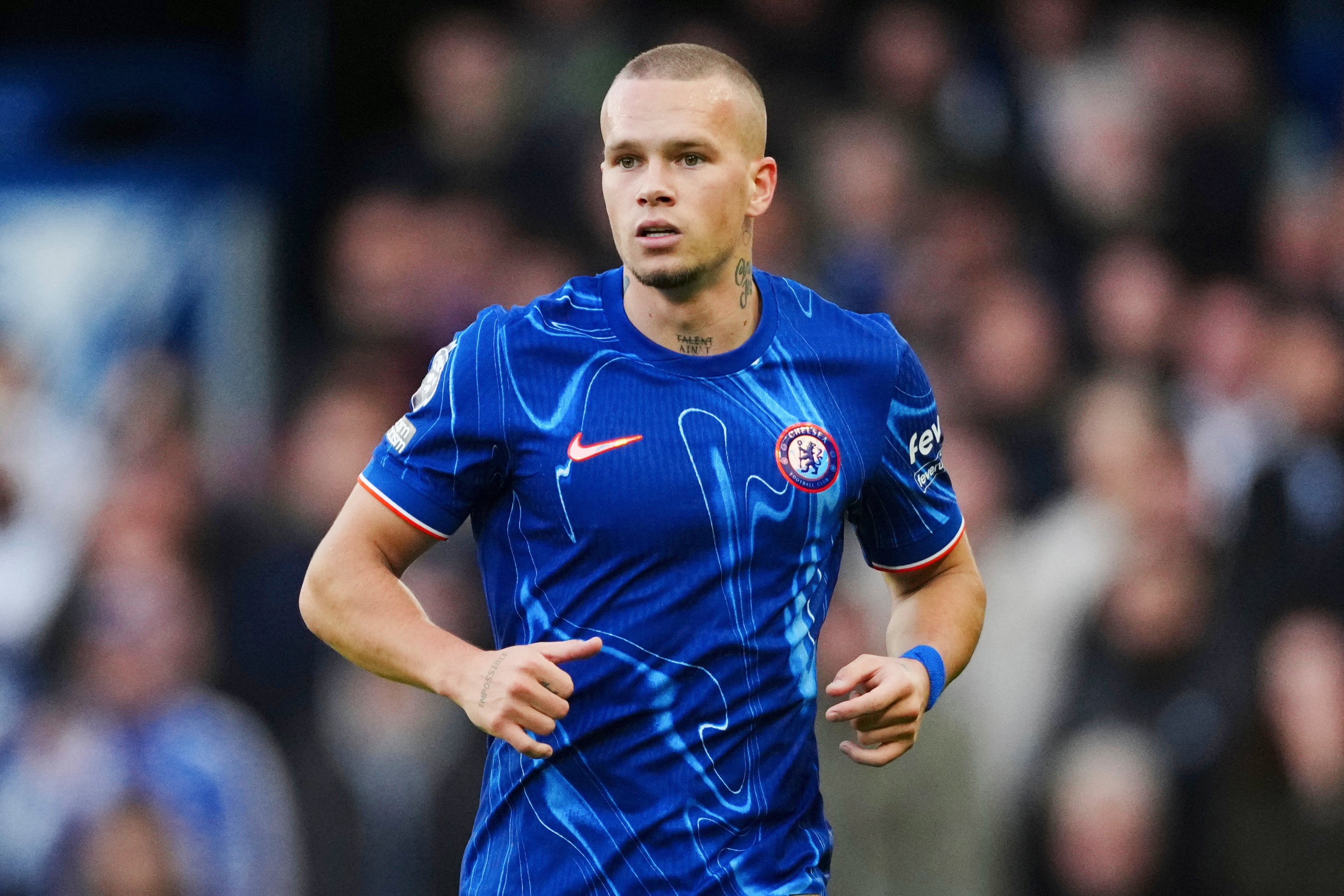 Mykhailo Mudryk podrá volver a jugar en el Chelsea después de 20 meses de inactividad (AP Foto/Dave Shopland)