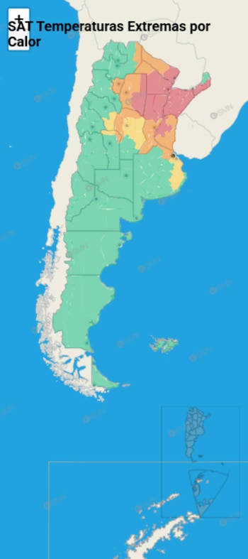 Alerta por calor extremo en