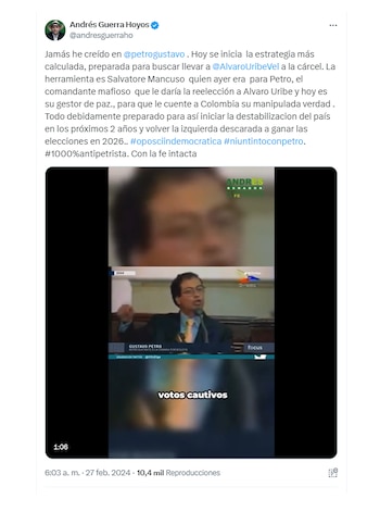 Así reaccionó el país político