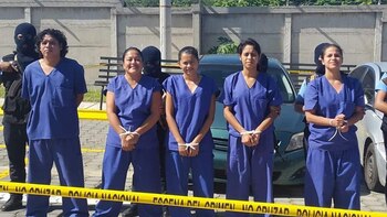 La policía de Nicaragua presentó