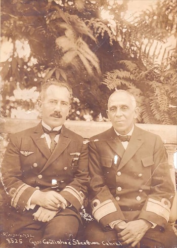 Gago Coutinho y Sacadura Cabral, 30 de junio de 1922 (Acervo DPHDM)