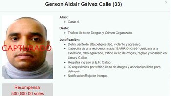 Gerson Gálvez Calle, alias Caracol,