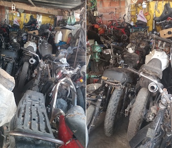 Parte de lo que hallaron