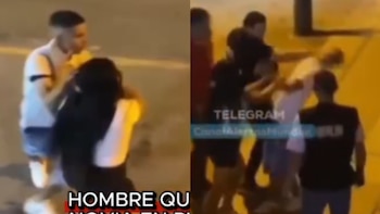 Sujeto que golpeaba a su