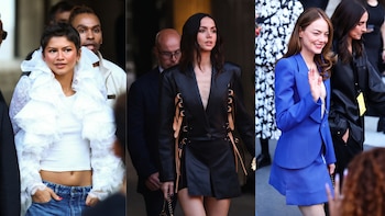 El desfile futurista de Louis Vuitton en el Louvre que reunió a las estrellas de Hollywood