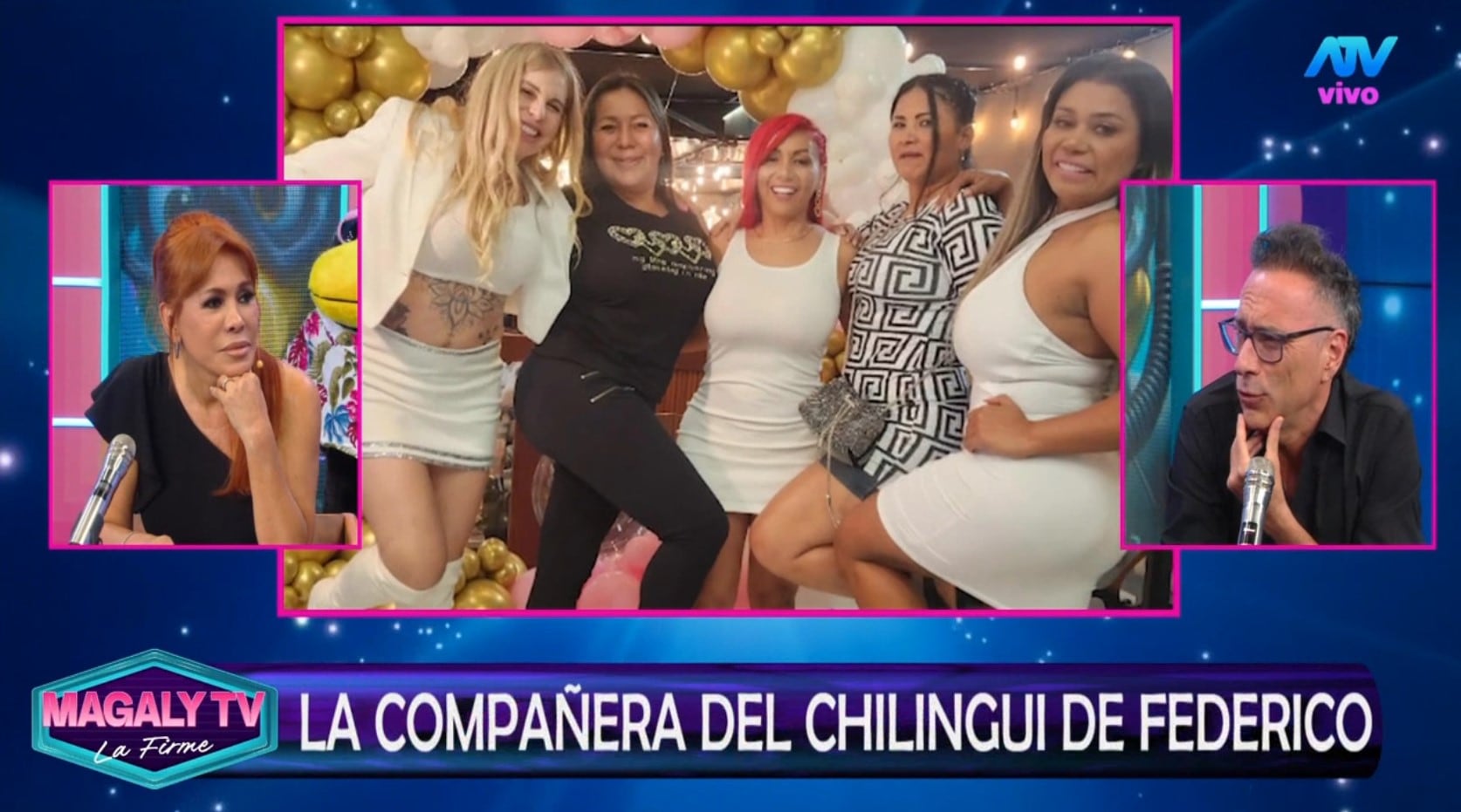 Amigas de Erika Manrique rompen su silencio y cuentan todo sobre su cercanía con Federico Salazar. Captura: Magaly TV La Firme.