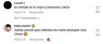 Milenka Nolasco sorprende cantando cumbia