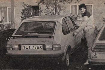 Quique Mansilla vivió y corrió en Inglaterra durante la Guerra de Malvinas (Archivo CORSA)