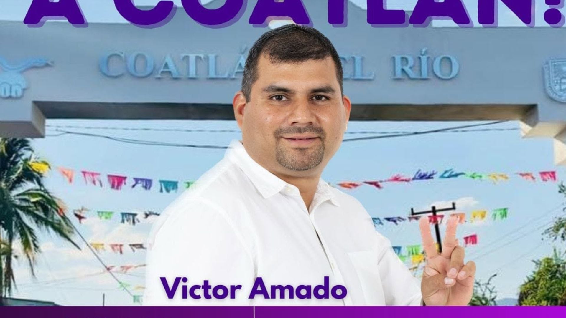 Víctor Manuel Amado de León fue asesinado el 24 de agosto en Mazatepec. Era dirigente municipal de PAZ en Coatlán del Río. (Crédito: Facebook | Víctor Manuel Amado de León)