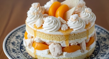 La receta de postre chajá