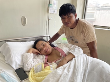 “Es una bendición”, expresó Shiomara,