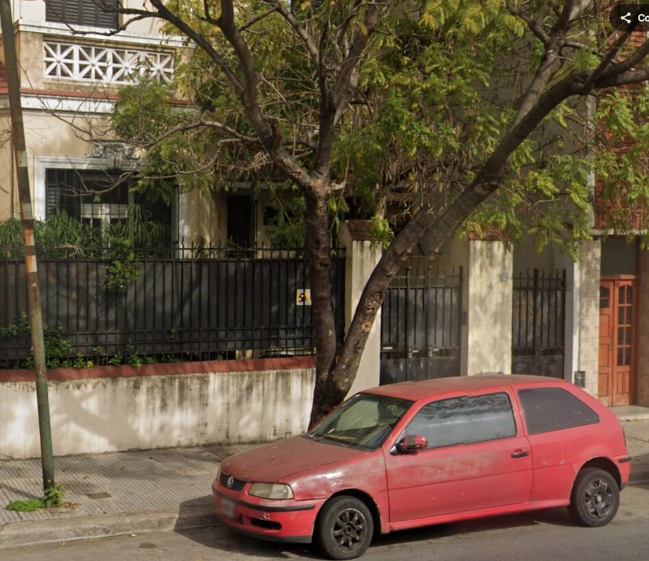 Una vista de Google Maps de lo que era la casa donde vivió Cerati