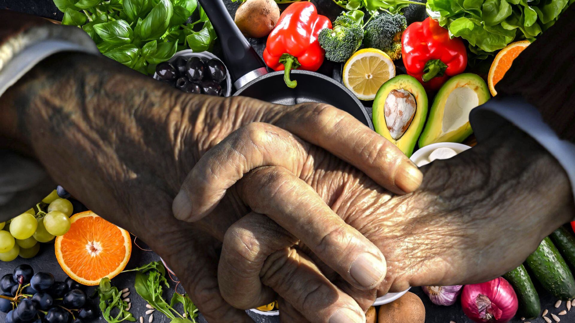 Seguir esta dieta puede reducir el riesgo de padecer Alzheimer (Montaje Infobae)