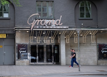 El cine Grand en Sveavagen,