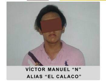Víctor Manuel "N", detenido por