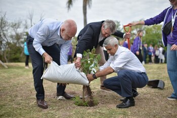 Larreta, Felipe Miguel y Sadiq